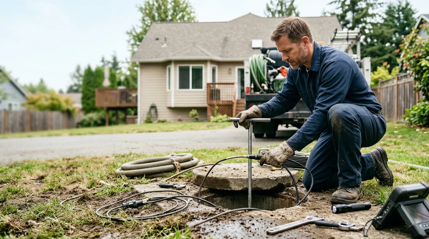Septic Tank Pumping in Crump, TN